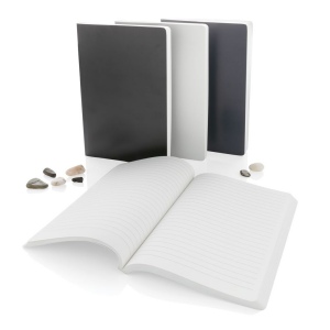 Carnet A5 à couverture souple avec papier minéral IMPACT 21