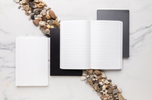 Carnet A5 à couverture souple avec papier minéral IMPACT 23