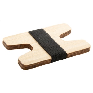 Wolly porte-cartes en bambou