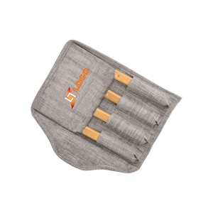 Set de 4 couteaux de table 'Shokki', bambou 4