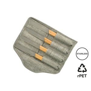 Set de 4 couteaux de table 'Shokki', bambou 2