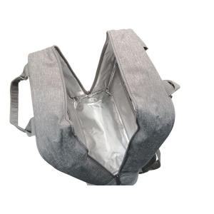 Sac à dos isotherme 'Yari', gris chiné RPET 6