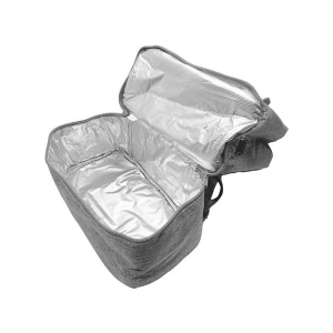 Sac à dos isotherme 'Yari', gris chiné RPET 7