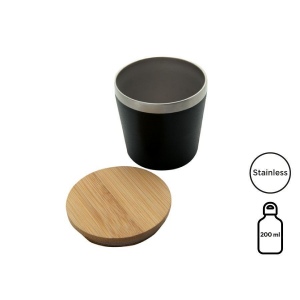Mug isotherme 'Nagano' avec couvercle en bambou (M) 2