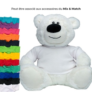 Peluche ours en RPET MBW 3