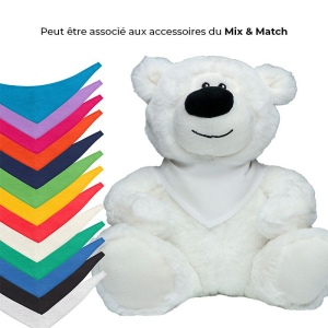 Peluche ours en RPET MBW 4