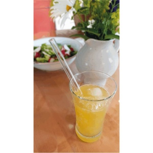 Paille en verre DRINK SMART 5