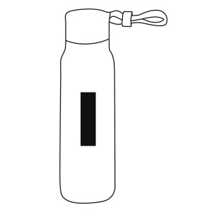 Gourde en verre ECO DRINK 23