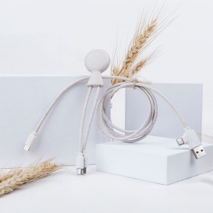 Mr Bio Long - Câble d'1 M avec une double entrée Type C/USB 29