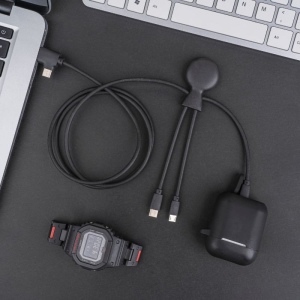 Mr Bio Long - Câble d'1 M avec une double entrée Type C/USB 31