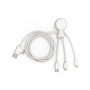 Mr Bio Long - Câble d'1 M avec une double entrée Type C/USB 14