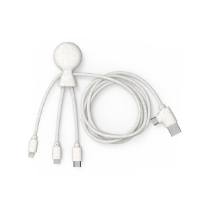 Mr Bio Long - Câble d'1 M avec une double entrée Type C/USB 6