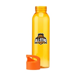 Luxeuse bouteille d'eau en RPET transparent 40