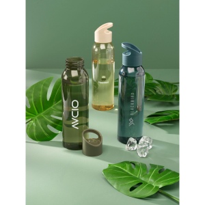Luxeuse bouteille d'eau en RPET transparent 57