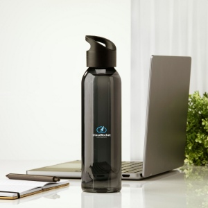 Luxeuse bouteille d'eau en RPET transparent 60