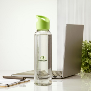 Luxeuse bouteille d'eau en RPET transparent 66