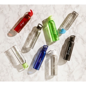 Luxeuse bouteille d'eau en RPET transparent 79