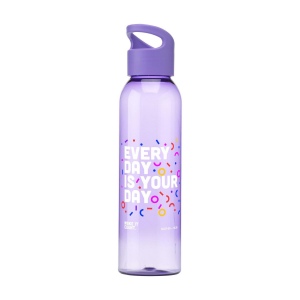 Luxeuse bouteille d'eau en RPET transparent 26