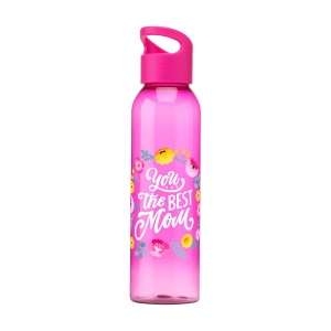 Luxeuse bouteille d'eau en RPET transparent 27