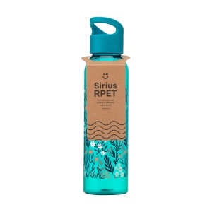 Luxeuse bouteille d'eau en RPET transparent 12