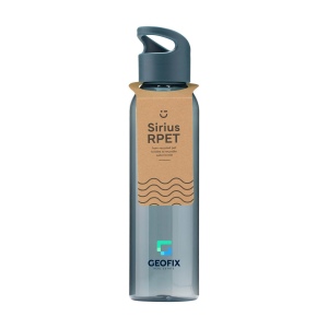 Luxeuse bouteille d'eau en RPET transparent 6