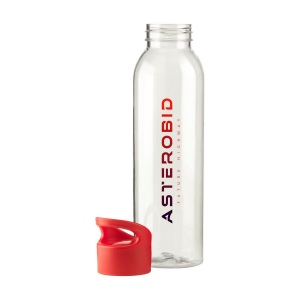 Luxeuse bouteille d'eau en RPET transparent 9