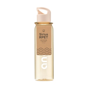 Luxeuse bouteille d'eau en RPET transparent 3