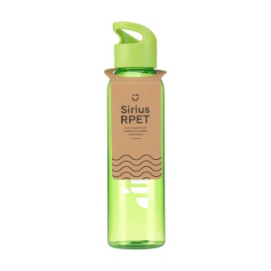 Luxeuse bouteille d'eau en RPET transparent 4