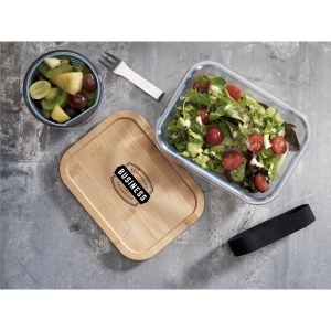 Lunchbox en verre borosilicaté de haute qualité pouvant résister à des différences de température élevées 4