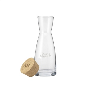 Elégante carafe en verre avec un bouchon en liège 2