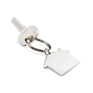 Porte clés métal maison - HEIM 2