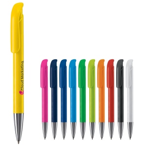 Stylo bille Atlas, couleurs opaques et pointe métal