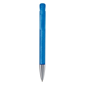 Stylo bille Atlas transparent et pointe métal 16