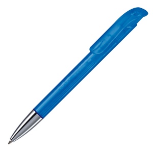 Stylo bille Atlas transparent et pointe métal 4