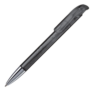 Stylo bille Atlas transparent et pointe métal 3