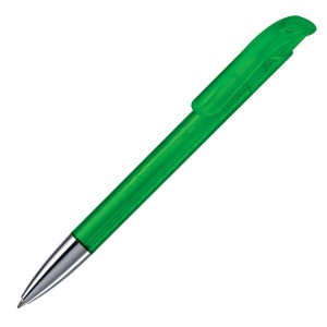 Stylo bille Atlas transparent et pointe métal 7