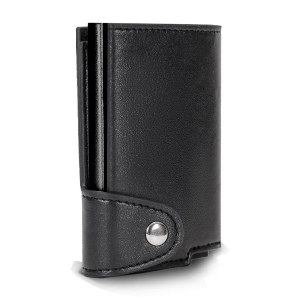 Portefeuille avec porte-cartes bleue RFID 4
