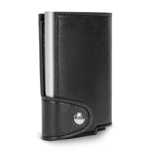 Portefeuille avec porte-cartes bleue RFID 6