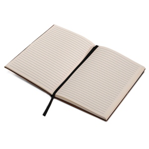 Carnet, couverture en cuir recyclé A5 5