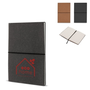 Carnet, couverture en cuir recyclé A5