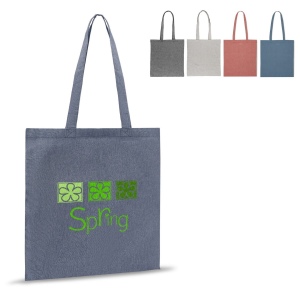 Sac shopping en coton recyclé 38X42 cm