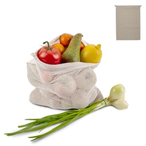 Sac de courses, réutilisable, en coton 30x40cm