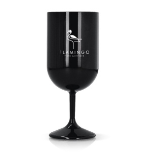 VERRE A PIED EN PLASTIQUE REUTILISABLE TRITAN 18 cl RAS BORD 5