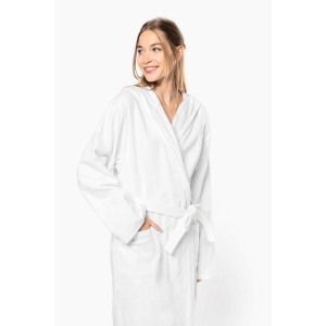 Peignoir de bain à capuche Bio 25