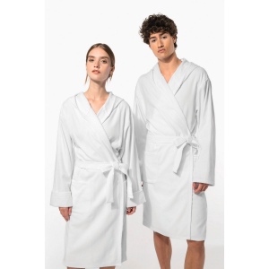 Peignoir de bain à capuche Bio