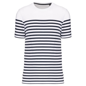 T-shirt marin col rond Bio homme 3