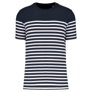 T-shirt marin col rond Bio homme 2