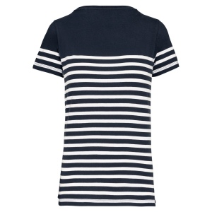 T-shirt marin col rond Bio femme 6