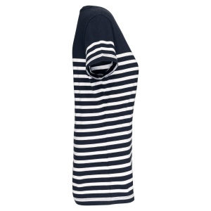 T-shirt marin col rond Bio femme 10