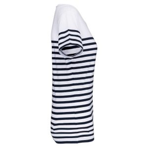 T-shirt marin col rond Bio femme 11